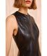 Juliette Leather Dress - Noir